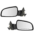 Driver and Passenger Side Mirrors, Power Adjust, Manual Folding, Non-Heated, Paintable, No Signal Light, No Memory, No Puddle Light, No Auto-Dimming, No Blind Spot Feature