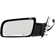 1993 Chevrolet C2500 - Driver and Passenger Side Mirror, Power Adjust, Heated, Paintable, Manual Folding, No Signal Light, No Blind Spot Feature, Without Memory Recall, No Puddle Light, No Auto-Dimming