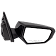 Driver and Passenger Side Mirror, Power Adjust, Non-Heated, Manual Folding, Paintable, No Signal Light, No Memory, No Puddle Light, No Auto-Dim, No Blind Spot Feature