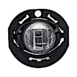 Front, Driver and Passenger Side Fog Lights, with Bulbs, LED, For Models With Projector Type Fog Light, CAPA CERTIFIED