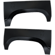 Wheel Arch Repair Panel - Rear, Driver and Passenger Side, Upper, Direct Fit, Set of 2