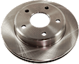 Front Brake Disc, Natural Finish, Plain Surface, Vented, 5 Lugs, 311.91 mm