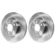 Front Brake Disc, Plain Surface, Vented, 5 Lugs, For Models with 320mm Front Disc