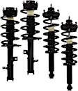 Front and Rear, Driver and Passenger Side Fully Loaded Strut, For Models Without Performance Suspension