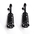 Front, Driver and Passenger Side Fully Loaded Strut, RWD