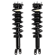 Front, Driver and Passenger Side Fully Loaded Struts, 4WD, For Models with Front Coil Spring