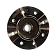 2-Wheel Set Front, Driver and Passenger Side Wheel Hubs, With Bearing, 4WD, 2-Wheel ABS, With 4 Hole Flange