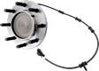 Front, Driver and Passenger Side Wheel Hub, 8 Lugs, With Bearing, With Sensor, RWD