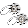 2-Wheel Set Front, Driver and Passenger Side Wheel Hubs, with Bearing, with Sensor, 4WD, 8 Stud Wheel