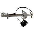 Front, Driver and Passenger Side Power Window Regulator, Without Motor