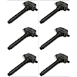 2012 Jeep Grand Cherokee - Ignition Coil, Set of 6, 3.6L 6Cyl