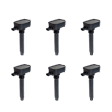 Ignition Coil, Set of 6, 3.6L, 6Cyl