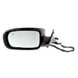 Driver and Passenger Side Mirrors, Power Adjust, Manual Folding, Heated, Paintable, No Signal Light, No Memory, No Puddle Light, No Auto-Dimming, No Blind Spot Feature