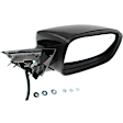 Driver and Passenger Side Mirrors, Power Adjust, Manual Folding, Heated, Paintable, No Signal Light, No Memory, No Puddle Light, No Auto-Dimming, No Blind Spot Feature