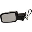 Driver and Passenger Side Mirror, Power Adjust, Heated, Power Folding, Chrome, In-housing Signal Light, With Memory, With Puddle Light, No Auto-Dimming, No Blind Spot Feature