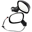 Driver and Passenger Side Mirrors, Power Adjust, Manual Folding, Heated, Paintable, No Signal Light, No Memory, No Puddle Light, No Auto-Dimming, No Blind Spot Feature