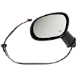 Driver and Passenger Side Mirrors, Power Adjust, Manual Folding, Heated, Paintable, No Signal Light, No Memory, No Puddle Light, No Auto-Dimming, No Blind Spot Feature