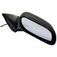 Driver and Passenger Side, Mirrors, Power Adjust, Non-Heated, Manual Folding, Textured Black