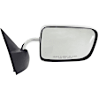 Driver and Passenger Side Mirror, Manual Adjust, Non-Heated, Manual Folding, Chrome, No Signal Light, No Memory, No Puddle Light, No Auto-Dim, No Blind Spot Feature