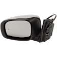 2012 Dodge Grand Caravan - Driver and Passenger Side Mirror, Power Adjust, Heated, Chrome, Manual Folding, In-housing Signal Light, With Blind Spot Detection in Glass, Driver Side - With Memory; Passenger Side - No Memory, No Puddle Light, No Auto-Dimming