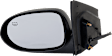 Driver and Passenger Side Mirrors, Power Adjust, Non-Folding, Heated, Textured Black, No Signal Light, No Memory, No Puddle Light, No Auto-Dimming, No Blind Spot Feature