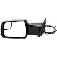 Driver and Passenger Side Mirror, Power Adjust, Heated, Power Folding, Chrome, In-housing Signal Light, With Memory, With Puddle Light, No Auto-Dim, With Blind Spot Glass