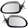 Driver and Passenger Side Mirrors, Power Adjust, Non-Folding, Non-Heated, Textured Black, No Signal Light, No Memory, No Puddle Light, No Auto-Dimming, No Blind Spot Feature