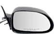 Driver and Passenger Side Mirrors, Power Adjust, Non-Folding, Non-Heated, Textured Black, No Signal Light, No Memory, No Puddle Light, No Auto-Dimming, No Blind Spot Feature