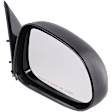 Driver and Passenger Side Mirrors, Manual Adjust, Non-Folding, Non-Heated, Textured Black, No Signal Light, No Memory, No Puddle Light, No Auto-Dimming, No Blind Spot Feature
