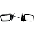 Driver and Passenger Side Mirrors, Manual Adjust, Non-Folding, Non-Heated, Paintable, No Signal Light, No Memory, No Puddle Light, No Auto-Dimming, No Blind Spot Feature