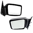 Driver and Passenger Side Mirrors, Manual Adjust, Non-Folding, Non-Heated, Textured Black, No Signal Light, No Memory, No Puddle Light, No Auto-Dimming, No Blind Spot Feature