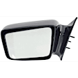 Driver and Passenger Side Mirrors, Manual Adjust, Non-Folding, Non-Heated, Textured Black, No Signal Light, No Memory, No Puddle Light, No Auto-Dimming, No Blind Spot Feature