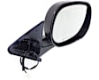 Driver and Passenger Side Mirror, Power Adjust, Heated, Manual Folding, Textured Black, No Signal Light, No Memory, No Puddle Light, No Auto-Dim, No Blind Spot Feature