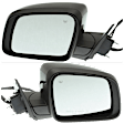 2015 Dodge Durango - Driver and Passenger Side Mirror, Power Adjust, Heated, Paintable, Manual Folding, In-housing Signal Light, No Blind Spot Feature, With Memory, No Puddle Light, No Auto-Dimming