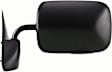 Driver and Passenger Side Mirror, Manual Adjust, Non-Heated, Manual Folding, Textured Black, No Signal Light, No Memory, No Puddle Light, No Auto-Dim, No Blind Spot Feature