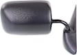 Driver and Passenger Side Mirror, Manual Adjust, Non-Heated, Manual Folding, Textured Black, No Signal Light, No Memory, No Puddle Light, No Auto-Dim, No Blind Spot Feature