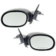 Driver and Passenger Side Mirrors, Manual Adjust, Non-Folding, Non-Heated, Paintable, No Signal Light, No Memory, No Puddle Light, No Auto-Dimming, No Blind Spot Feature