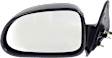Driver and Passenger Side Mirrors, Power Adjust, Non-Folding, Non-Heated, Textured Black, No Signal Light, No Memory, No Puddle Light, No Auto-Dimming, No Blind Spot Feature