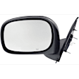 Driver and Passenger Side Mirror, Power Adjust, Heated, Manual Folding, Textured Black, No Signal Light, No Memory, No Puddle Light, No Auto-Dim, No Blind Spot Feature