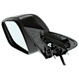 Driver and Passenger Side Mirrors, Power Adjust, Heated, Paintable, Manual Folding, With BSD, Signal Light and Memory, No Puddle Light and Auto-Dimming