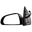 Driver and Passenger Side Mirrors, Power Adjust, Non-Folding, Non-Heated, Textured Black, No Signal Light, No Memory, No Puddle Light, No Auto-Dimming, No Blind Spot Feature
