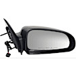 Driver and Passenger Side Mirrors, Power Adjust, Non-Folding, Non-Heated, Textured Black, No Signal Light, No Memory, No Puddle Light, No Auto-Dimming, No Blind Spot Feature