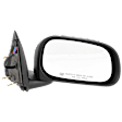 Driver and Passenger Side Mirrors, Power Adjust, Heated, Manual Folding, Textured Black, 6 X 9 In. Housing