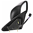 Driver and Passenger Side Mirrors, Power Adjust, Heated, Manual Folding, Textured Black, 6 X 9 In. Housing