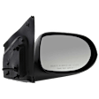 Driver and Passenger Side Mirrors, Power Adjust, Non-Folding, Non-Heated, Textured Black, No Signal Light, No Memory, No Puddle Light, No Auto-Dimming, No Blind Spot Feature