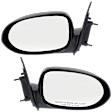 Driver and Passenger Side Mirrors, Manual Adjust, Non-Folding, Non-Heated, Textured Black, No Signal Light, No Memory, No Puddle Light, No Auto-Dimming, No Blind Spot Feature