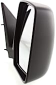 Driver and Passenger Side Mirrors, Power Adjust, Manual Folding, Non-Heated, Textured Black, No Signal Light, No Memory, No Puddle Light, No Auto-Dimming, No Blind Spot Feature