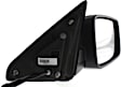 Driver and Passenger Side Mirror, Power Adjust, Heated, Manual Folding, Chrome, In-housing Signal Light, With Memory, With Puddle Light, No Auto-Dim, No Blind Spot Feature