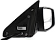 Driver and Passenger Side Mirror, Power Adjust, Heated, Manual Folding, Chrome, In-housing Signal Light, With Memory, With Puddle Light, No Auto-Dim, No Blind Spot Feature
