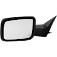 Driver and Passenger Side Mirror, Power Adjust, Heated, Manual Folding, Paintable, In-housing Signal Light, No Memory, With Puddle Light, No Auto-Dim, No Blind Spot Feature